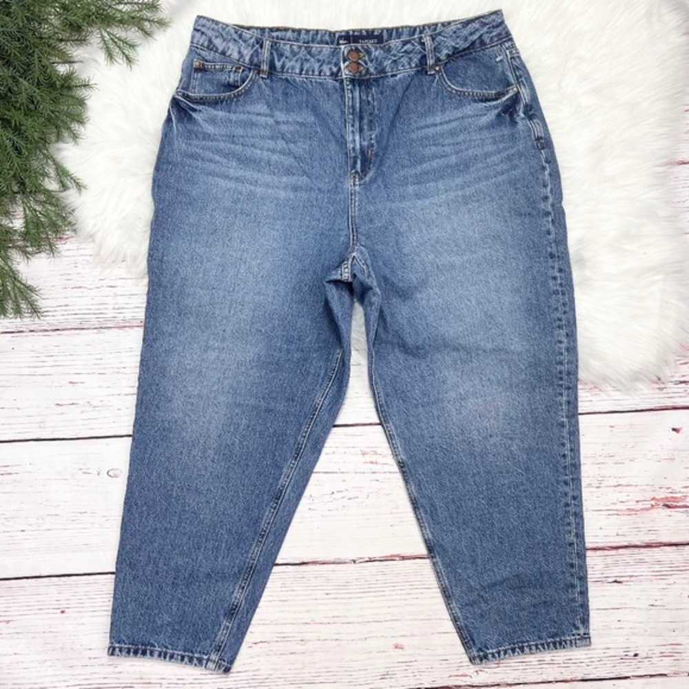 👖Like New |•BODEN•| Boden Denim High Rise Tapered Leg Jeans Size 16/18👖